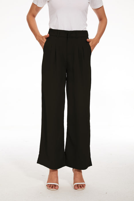 The Effortless Tailored Wide Leg Pants