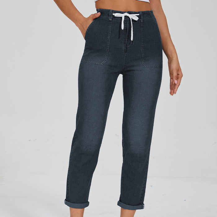 Judy Pull On Denim Joggers