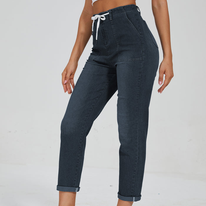 Judy Pull On Denim Joggers