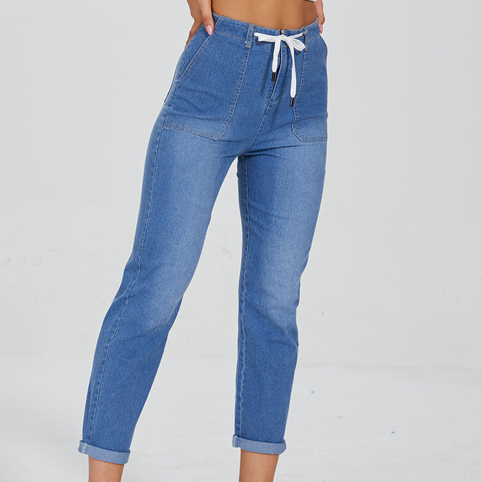 Judy Pull On Denim Joggers