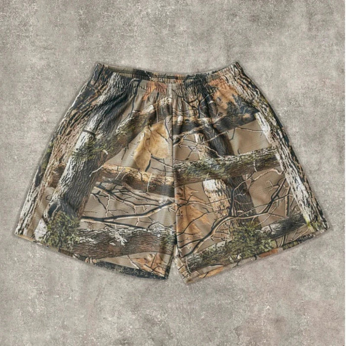 Cozy Camo Lounge Shorts