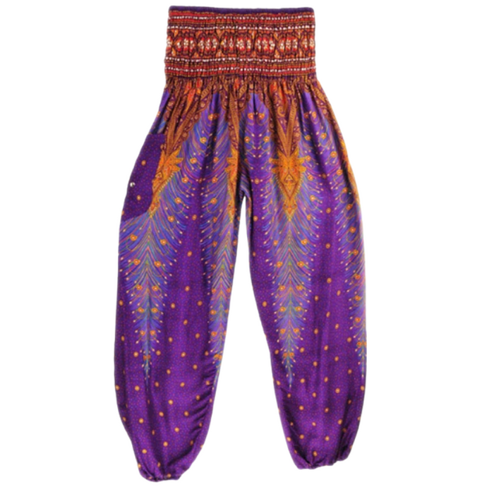 Boho Floral Harem Pants