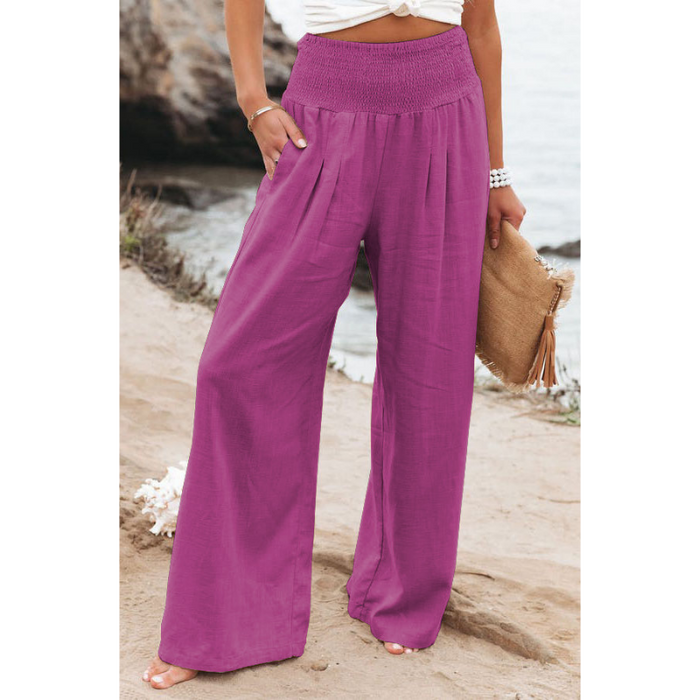 Casual Wide Legged Slacks Women