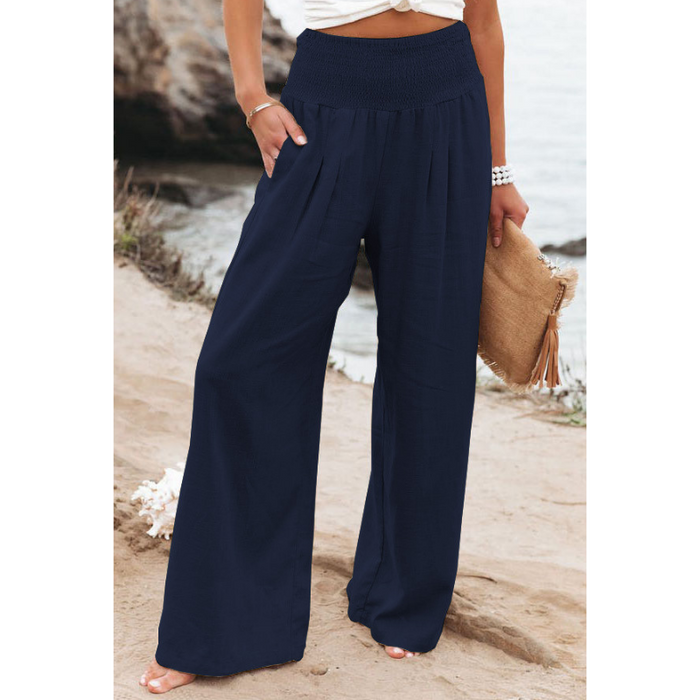 Casual Wide Legged Slacks Women